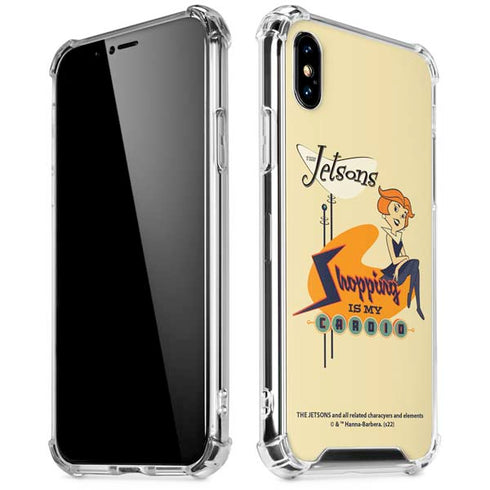 The Jetsons Shopping Is My Cardio iPhone XS Max Clear Case